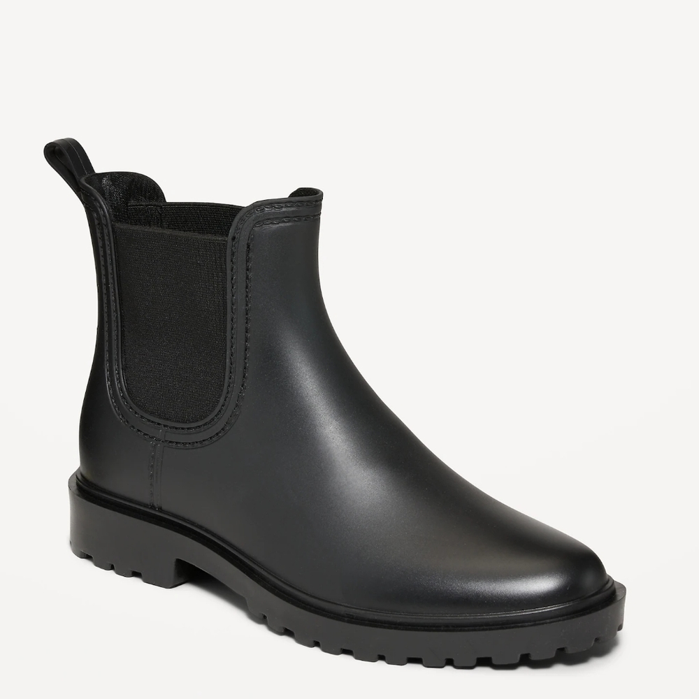 GUC Pull-On Chelsea Rain Boots for Women, size 8 women's - Picture 4 of 4